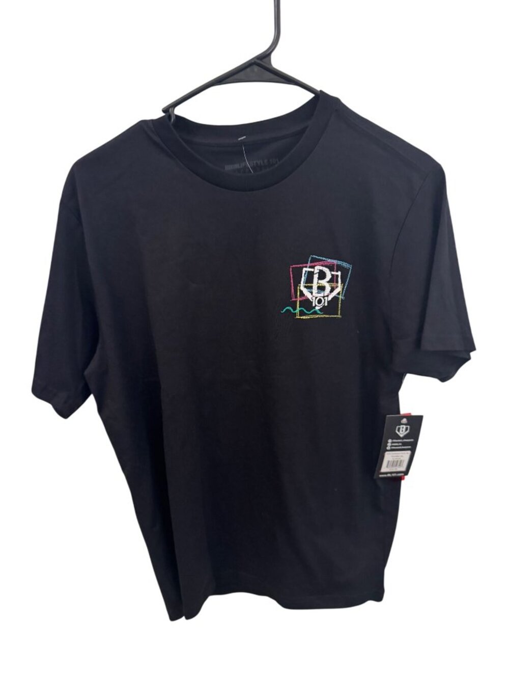 NWT Baseball 101 black school style size youth xl